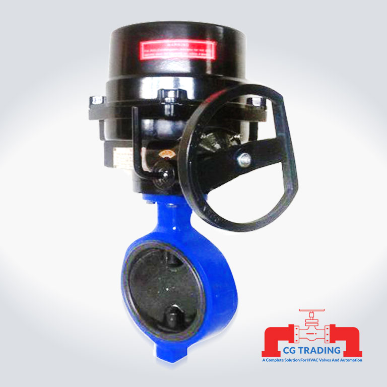 Motorised Butterfly Valve, CG TRADING