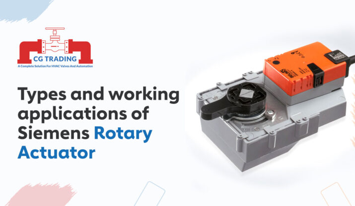 Types and working applications of Siemens Rotary Actuator, CG TRADING