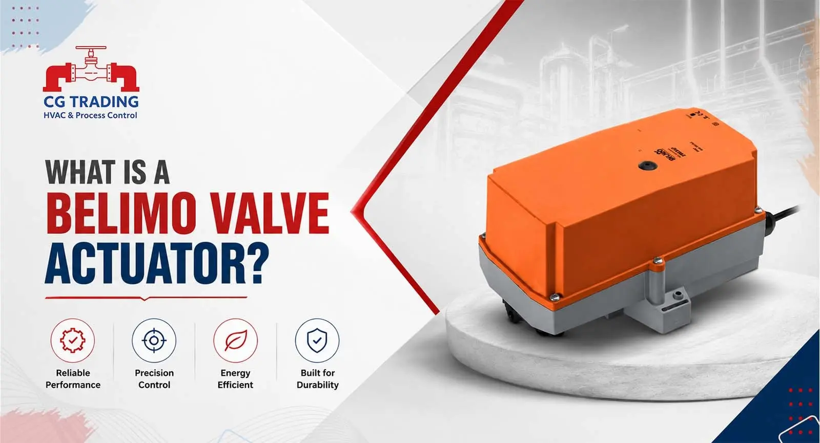 How Belimo Valve Actuators Reduce Energy Costs in HVAC Systems?, CG TRADING